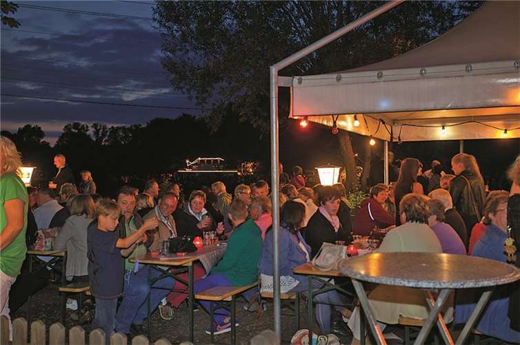 Buntes Höhenfeuerwerk war das Highlight 