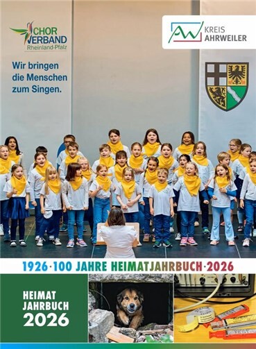 Die Titelseite des aktuellen Heimatjahrbuchs.  Foto: privat