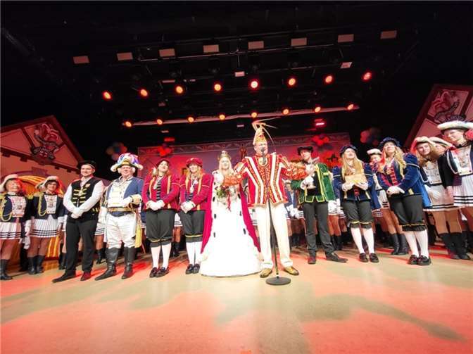 Die Tollitäten durften natürlich nicht fehlen. Fotos: CCO Eva Bonn / Wolfgang Nagel