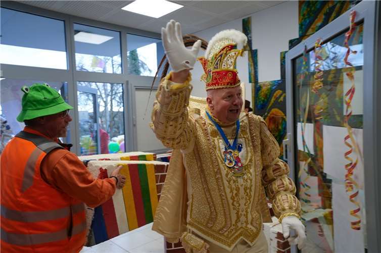 Die Tollitäten hatten eine Menge Spaß.