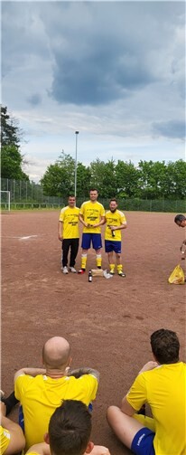 Die Torjägerkanone hat sich Timo Schmidgen redlich verdient: 43 Tore in der lfd. Saison und (bisher) 12 Treffer im Pokalwettbewerb - eine herausragende Leistung.