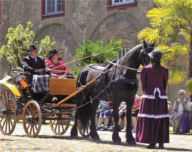 Die Tour mit den historischen Kutschen ist nicht nur eine schöne Tratition, sondern auch ein wahrer Hingucker. Privat