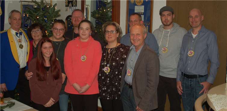 Die Träger des Sessionsordens.Fotos: privat