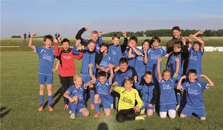 Die Trainer stellten ein Team zusammen, das aus dem jüngeren D-Jugend- und dem älteren E-Jugend-Jahrgang besteht.privat