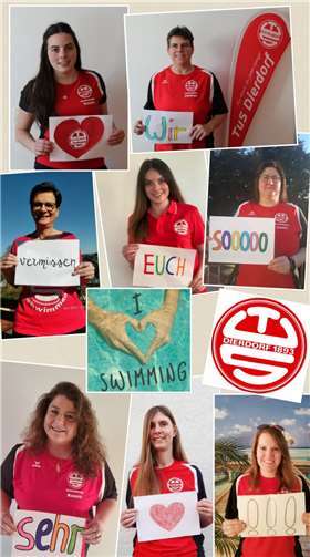 Die Trainerinnen und Trainer vermissen ihre Wasserratten.Fotos: TuS