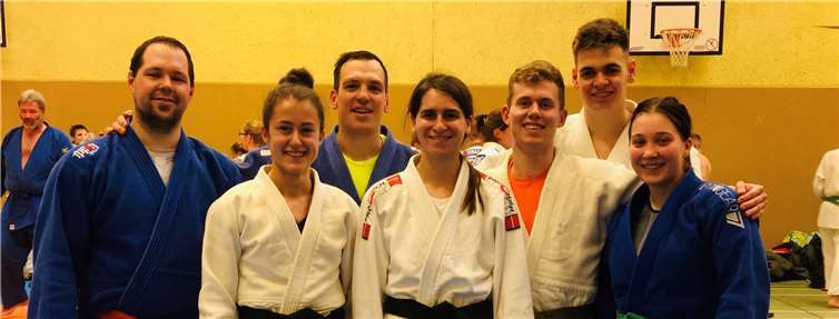Die Trainingsgruppe des JC Maifeld beim letzten Landeslehrgang der Judoka. Foto: privat