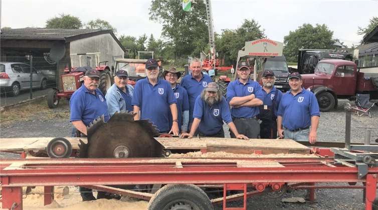 Die Traktorfreunde waren viel unterwegs. Foto: privat