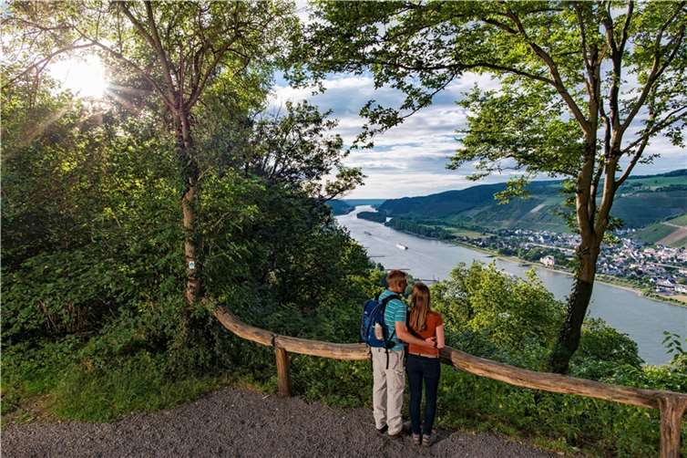 Die Traumpfädchen „Moseltraum“ in Winningen, „Kleiner Stern“ in Andernach, „Eifeltraum“ bei Kürrenberg sowie der „Langscheider Wacholderblick“, der „Riedener Seeblick“ und die „Niederfeller Schweiz“ wurden erfolgreich als Premium-Spazierwanderwege nachzertifiziert. Foto: REMET/Kappest