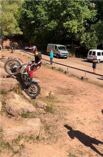 Die Trialer des MSC Dreckenach holten einige Top-Platzierungen.  Foto: privat