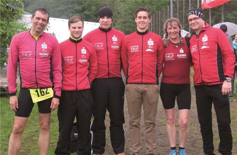 Die Triathleten des TuS Ahrweiler. privat