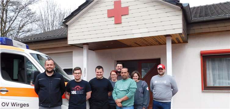 Die Truppe des OV Wirges nach „Feierabend“.