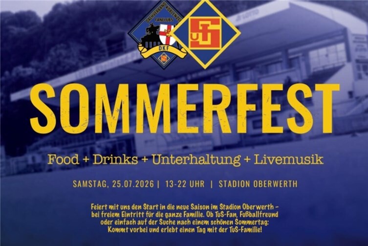 Die TuS Koblenz freut sich auf Euren Besuch