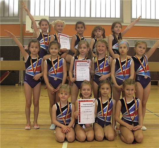 Die Turner des TV Jahn aus Plaidt bestätigten ihre tollen Ergebnisse.  Privat