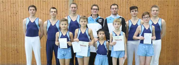 Die Turner des TVV waren erfolgreich in der Gaurunde. TVV