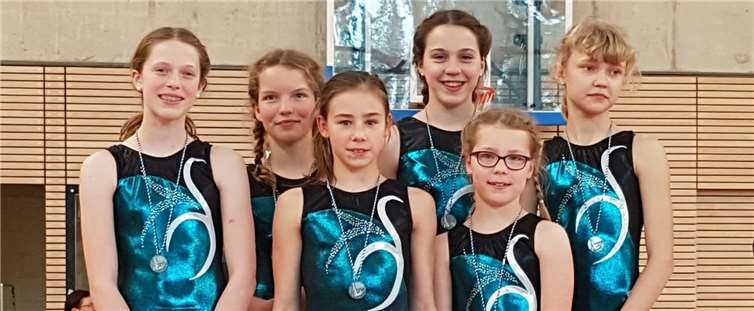 Die Turnerinnen der GOS Cochem sicherten sich den zweiten Platz beim Rhein-Main-Donau-Cup. Foto: Privat