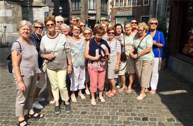 Die Turnerinnen der Gymastikgruppe I feierten ihr Jubiläum in Aachen. privat
