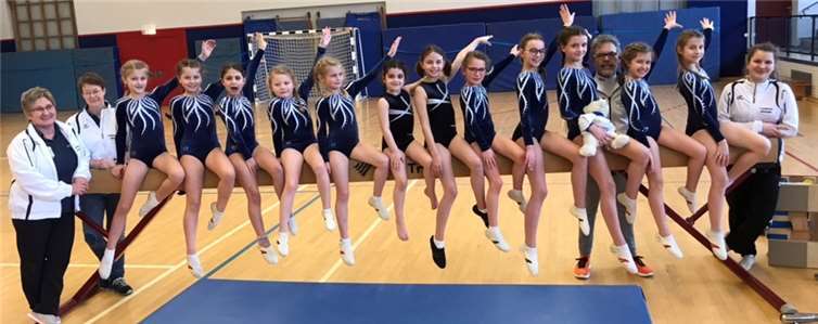 Die Turnerinnen des TV06 Bad Neuenahr. Privat