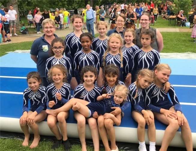 Die Turnerinnen des TV06 Bad Neuenahr waren beim Ahraton. Foto: Privat