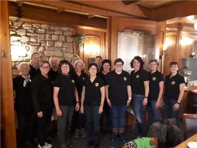 Die Turnfrauen des TuS Volkesfeld hatten wieder ihre Herbstwanderung durchgeführt.  Foto: privat