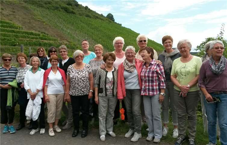 Die Turnfrauen verbrachen eine tolle, abwechslungsreiche Zeit an der Mosel.privat