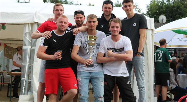 Die Turniersieger – die „Wäller Jungs“.