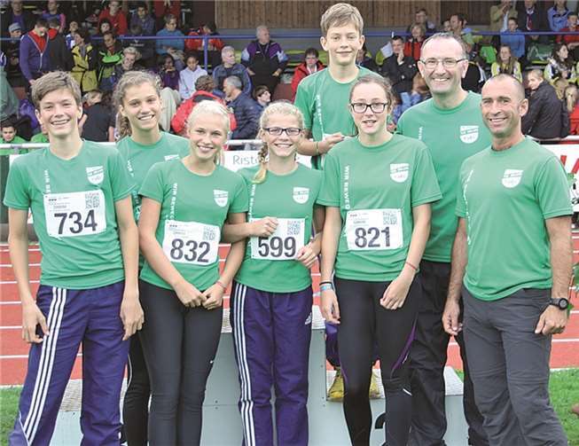 Die Turnierteilnehmer des TuS Roland Brey freuten sich über die guten Leistungen. Privat