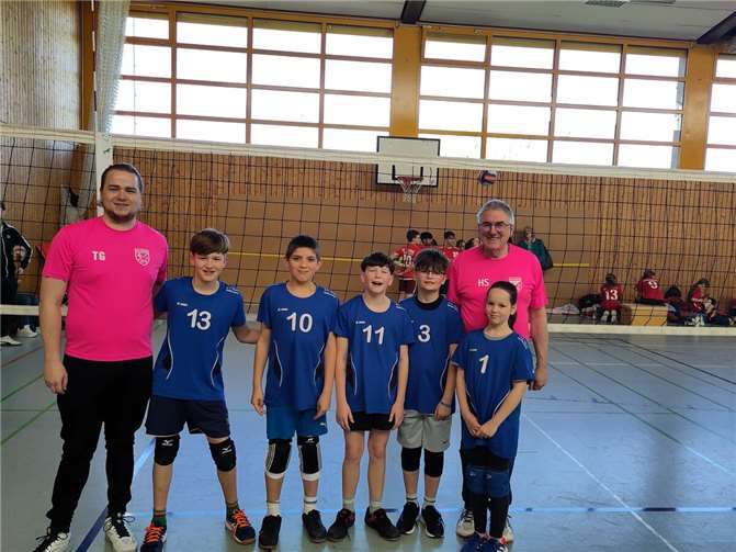 U13 bei den Jugendmeisterschaften Die U 13 des TVV. Foto: privat