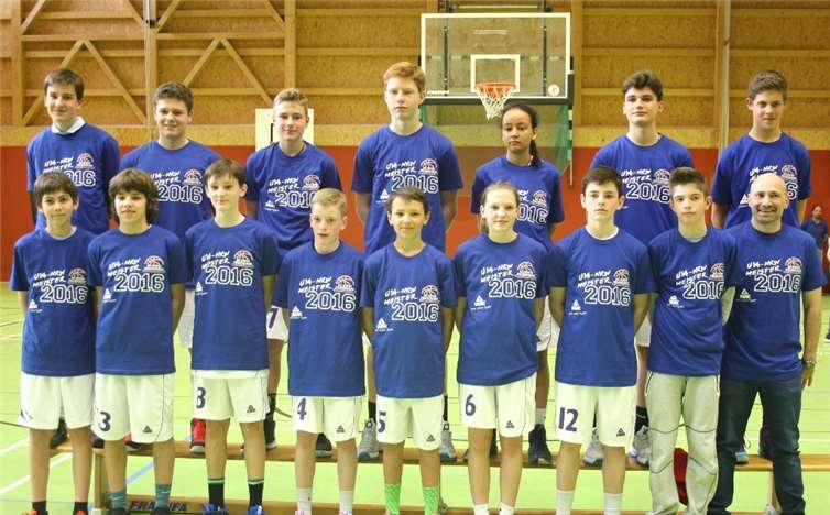 Die U-14 Basketballmannschaft des MSV / Bg Bonn wurde geehrt.Privat