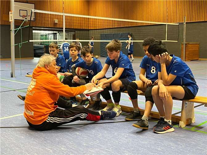 Die U 14 des TV Vallendar.  Foto: privat