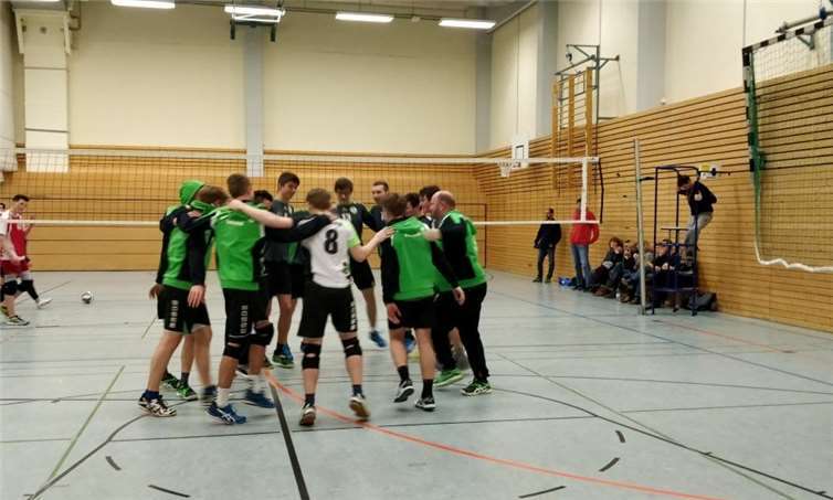 Die U-20-Herren Volleyballmannschaft. privat