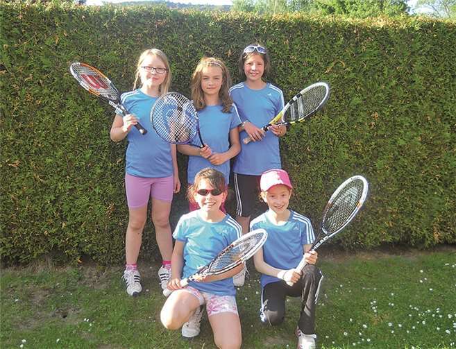 Die U10-Mannschaft des TC Kobern Gondorf. privat