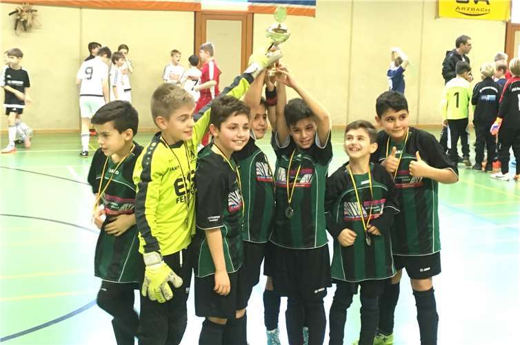 Die U10 des SC Bendorf-Sayn feierte große Erfolge in der Halle. privat