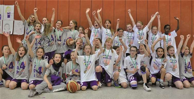 Die U11.1 der BG Bonn-Meckenheim errang den Titel des westdeutschen Meisters.privat