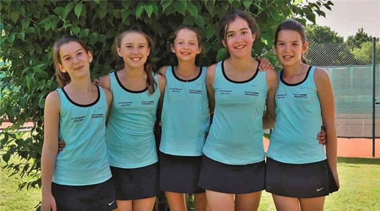 Die U12-Mädchen des HTC Bad Neuenahr bleiben weiterhin Tabellenführer.privat