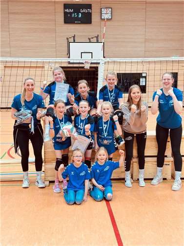 Die U12-Mannschaft des VC Eintracht Mendig.  Foto: privat