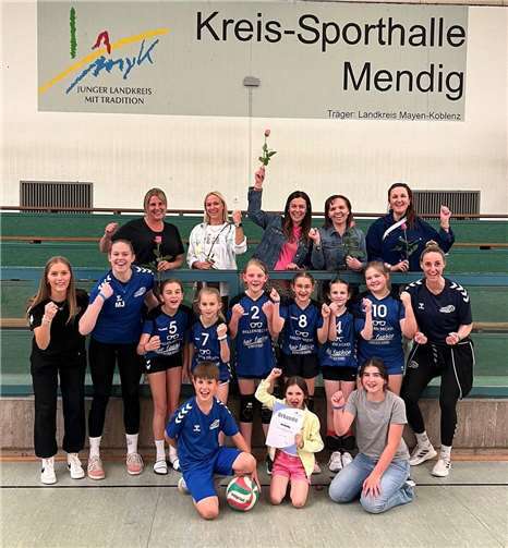 Die U12-Mannschaft des VC Eintracht Mendig.  Foto: privat