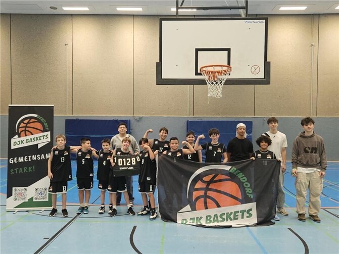 Die U12 des Bendorfer Basketballs ist derzeit nicht zu stoppen und eilt von Sieg zu Sieg.  Foto: privat