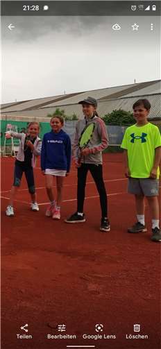 Die U12 des SV Altenahr Tennis.  Foto: privat