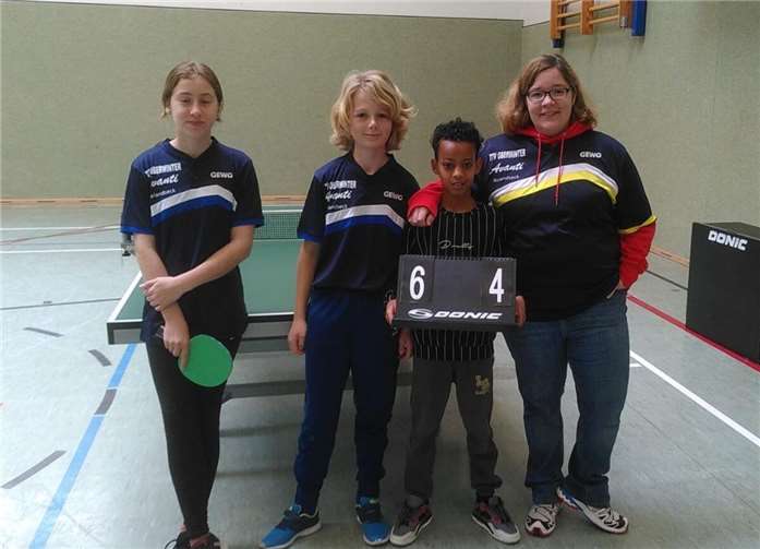 Die U13-2 gewann durch Siege aller Spieler und toller Trainerleistung von Carina Lohmer 6:4.