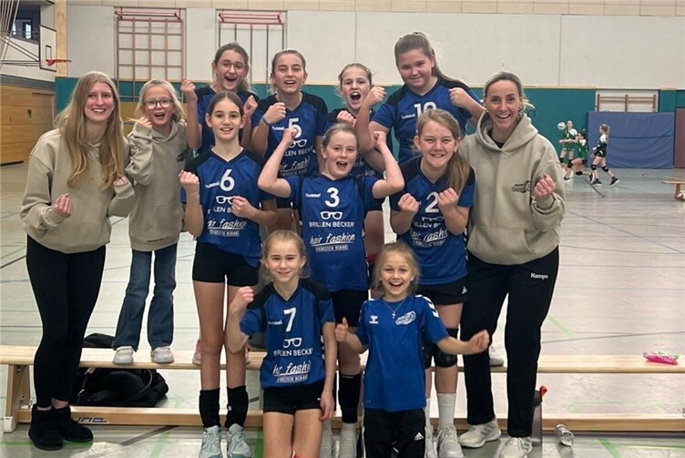 Die U13 des VC Mendig.Foto: privat