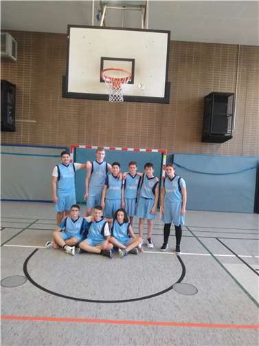 Die U14-Basketballer des DJK-Bendorf.  Foto: privat