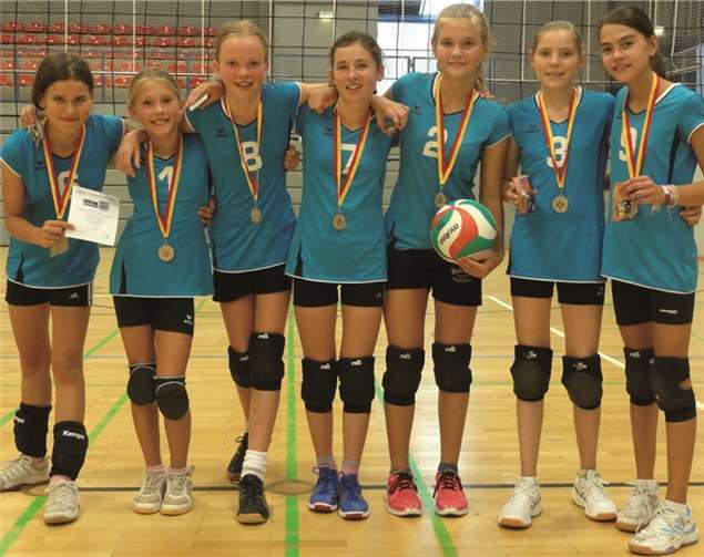 Die U14 musste sich gegen zwei weitere Mannschaften durchsetzen, was ihr gut gelang.