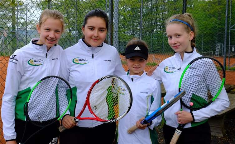 Die U15-Mädchen des HTC Bad Neuenahr.Fotos: privat