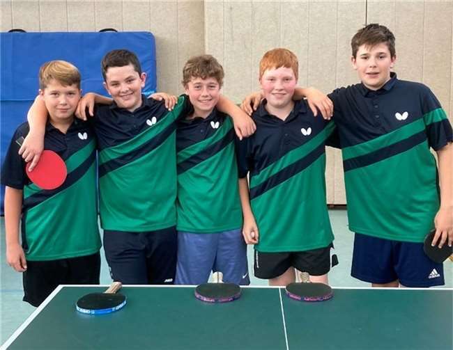 Die U15 bleiben optimistisch. Quelle: TTC GW Fritzdorf