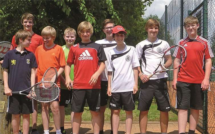 Die U15 des Wellinger Tennisclubs konnten den nächsten Sieg, diesmal gegen Polch, einfahren.privat
