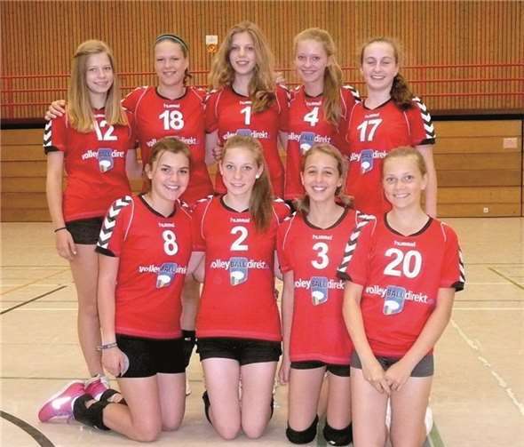 Die U16-Mädchen der Saison 2013/2014. privat