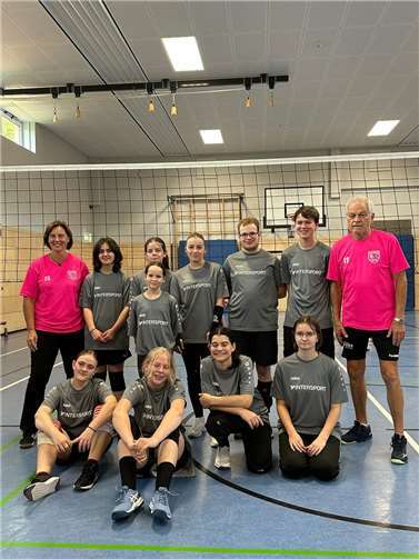 Die U16-Mannschaft.  Foto: TVV