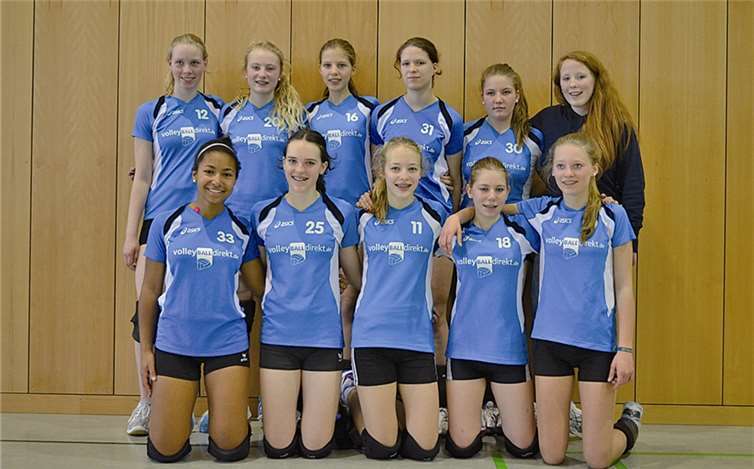 Die U16 Volleyball-Mädchenmannschaft des SV Wachtberg privat
