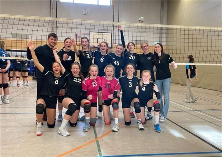 Die U18 Mädchen sicherten sich einen Platz beim Endturnier in Schwelm.  Quelle: SV Wachtberg