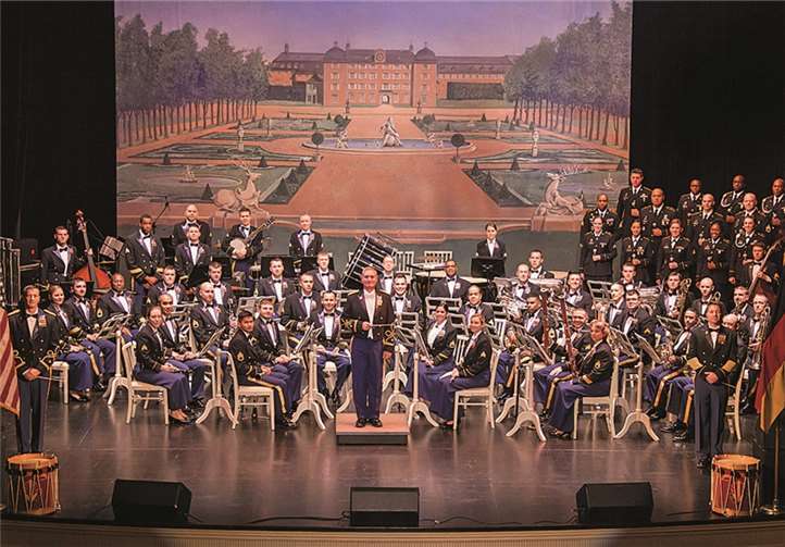 Die USAREUR-Band - das größte amerikanische Musikensemble außerhalb der USA. privat